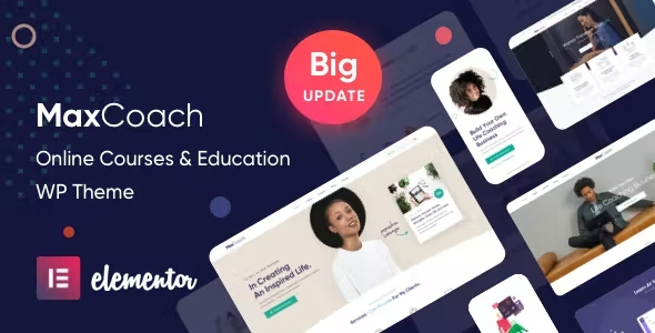 MaxCoach v2.2.0 - Online Courses & Education WP Theme
