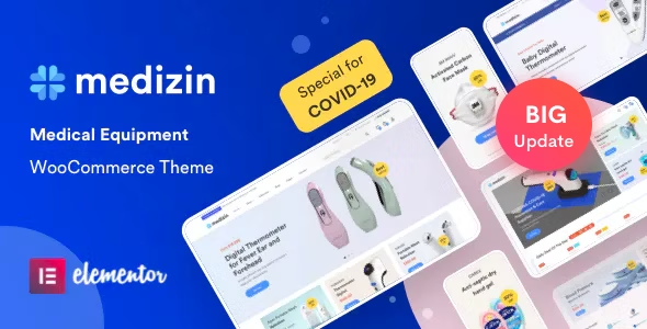 Medizin v1.0.7 - Medical Elementor WooCommerce Theme