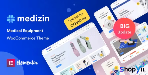 Medizin v1.3.0 - Medical Elementor WooCommerce Theme