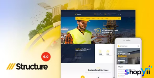 Structure v7.0.10 - Construction WordPress Theme