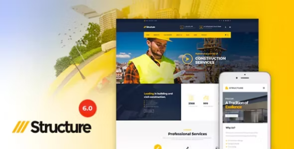 Structure v6.9.6 - Construction WordPress Theme