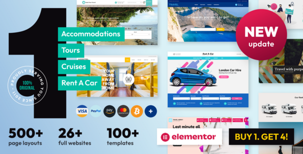 Hoteller v4.0 - Hotel Booking WordPress