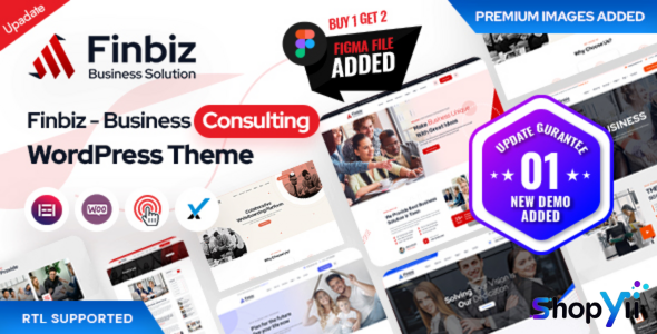 Finbiz v2.1.2 - Consulting Business WordPress Theme