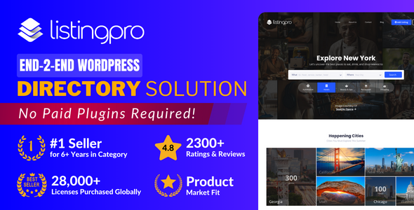 ListingPro v2.5.7 - WordPress Directory Theme