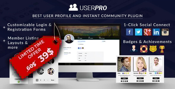 UserPro v4.9.36 - User Profiles with Social Login