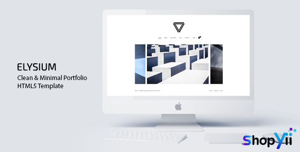 Elysium - Clean & Minimal Portfolio HTML5 Template