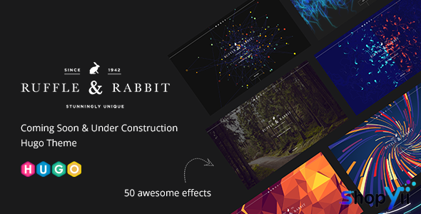 Rabbit - Coming Soon & Under Construction Hugo Theme