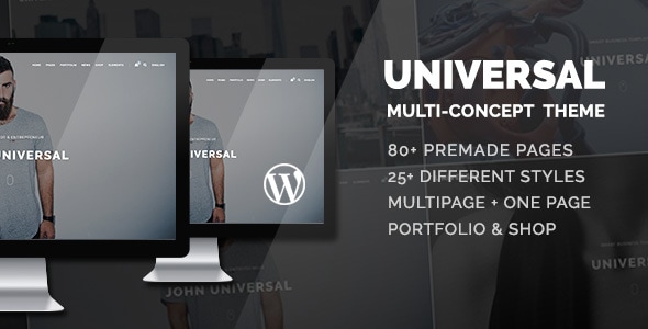 Universal v1.2.5 - Smart Multi-Purpose WordPress Theme