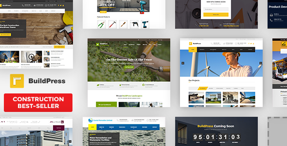 BuildPress v5.6.0 - Multi-purpose Construction and Landscape