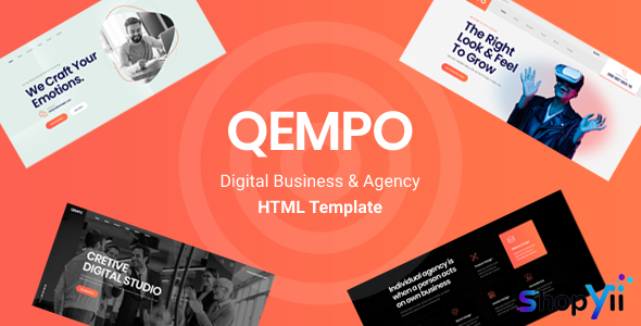 Qempo v1.0 - Digital Agency Services HTML5 Template