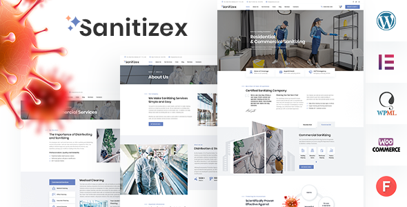 Sanitizex v1.2 - Sanitizing Services WordPress Theme