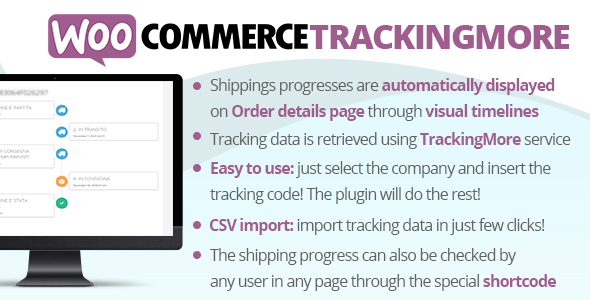 WooCommerce TrackingMore v2.8