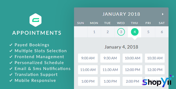 gAppointments v1.9.4 - Appointment booking addon for Gravity Forms