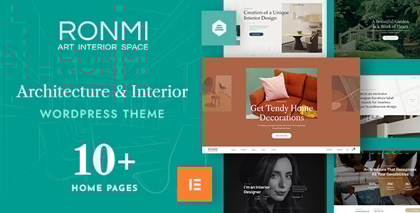 Ronmi v1.1 - Architecture and Interior Design WordPress Theme