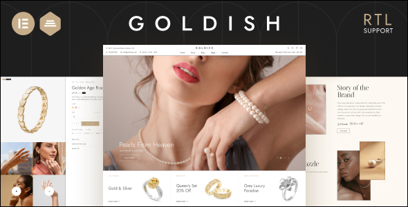 Goldish v2.1.5 - Jewelry Store WooCommerce Theme