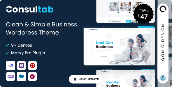 Consultab v2.3 - Consulting Business & Finance WordPress Theme