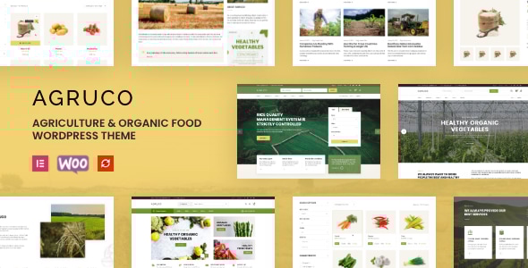 Agruco v1.0.3 - Agriculture & Organic Food WordPress Theme