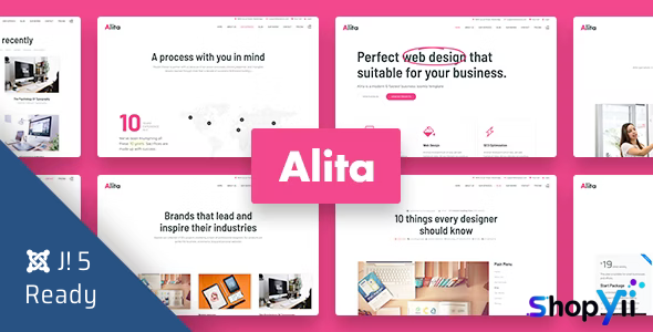 Alita v1.0 - Web Studio Joomla Template