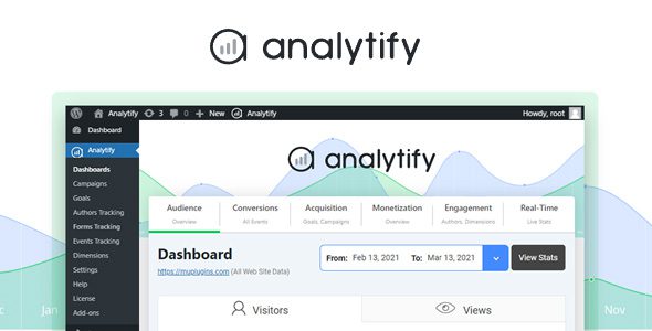 Analytify Pro 6.1.0 + Addons – Google Analytics Plugin for WordPress
