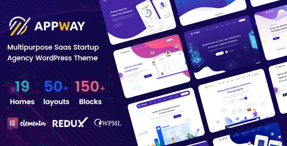 Appway v3.0.0 - Saas & Startup WordPress Theme + RTL