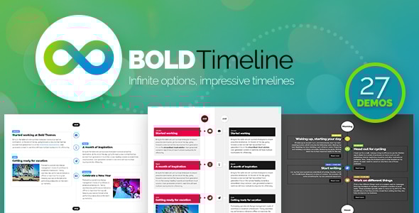 Bold Timeline v1.0.2 - WordPress Timeline Plugin