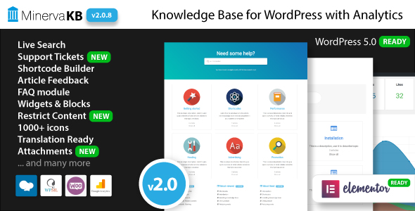 MinervaKB v1.6.6 - Knowledge Base for WordPress with Analytics