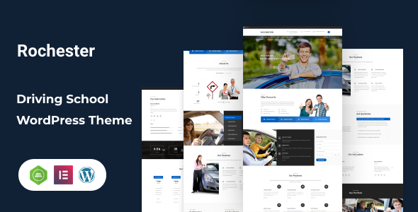 Rochester v2.1 - Driving School WordPress Theme