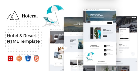 Hotera v1.0 - Hotel & Resort HTML Template