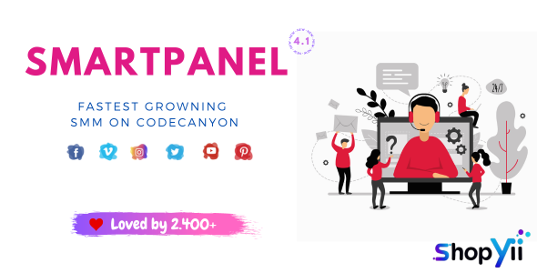 SmartPanel v3.2 - SMM Panel Script - nulled