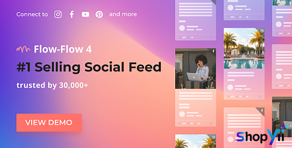 Flow-Flow v4.1.29 - WordPress Social Stream Plugin