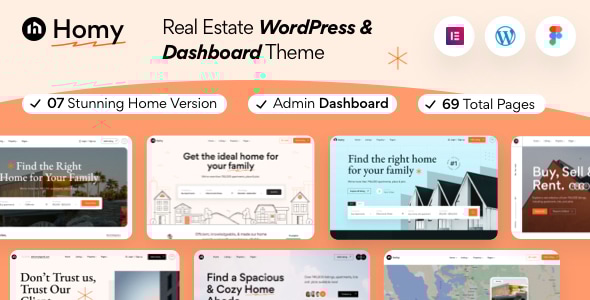 Homy v1.1 - Real Estate WordPress Theme