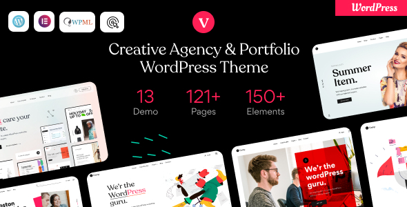 vCamp v1.6 - Creative Agency & Portfolio WordPress Theme