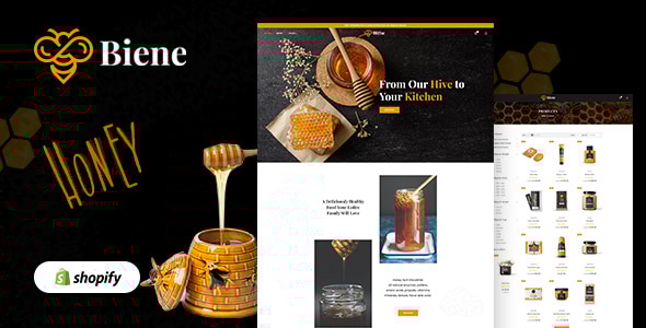 Biene v1.0 - Honey, Food Shopify Store