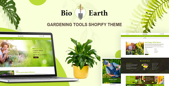 Bio Earth v1.1 - Garden Plants Landscaping Shopify Theme