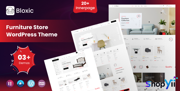 Bloxic v1.0 - Furniture Store WooCommerce Theme