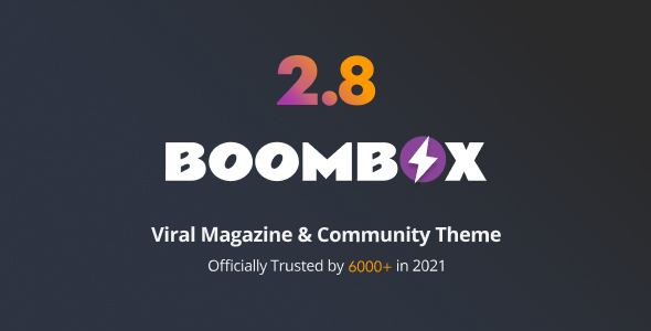 BoomBox v2.7.8 - Viral Magazine WordPress Theme