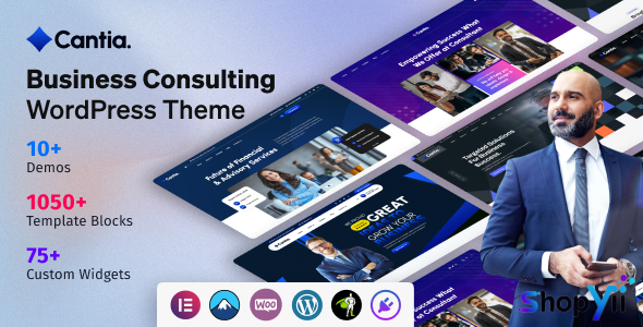 Cantia v1.0.0 - Business Consulting WordPress Theme