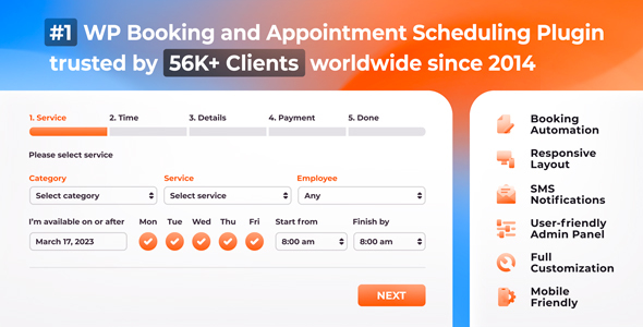 Bookly Booking Plugin v18.5 + Addons