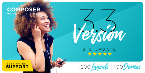Composer v3.3.8 - Responsive Multi-Purpose Theme