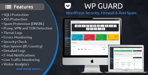WP Guard v1.4 - Security, Firewall & Anti-Spam plugin for WordPress