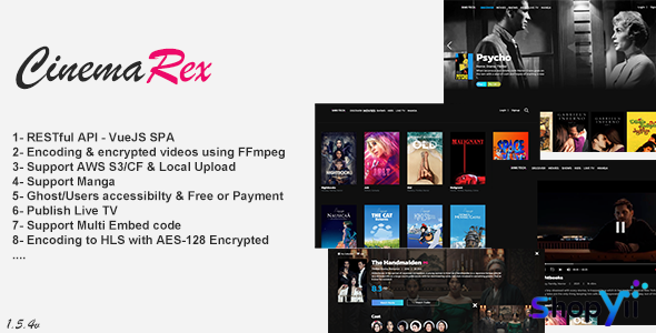 CinemaRex v1.4.9 - Streaming Service