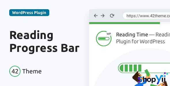 Reading Time v1.2.1 - Reading Progress Bar for WordPress