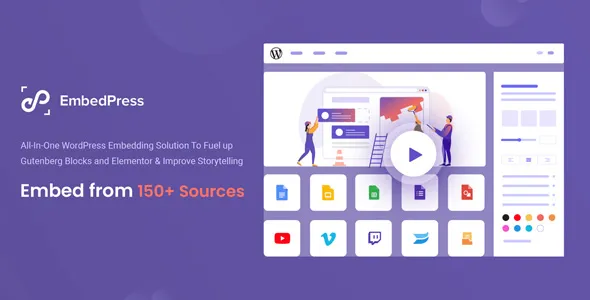 EmbedPress Pro 3.6.13 – WordPress Embed Plugin