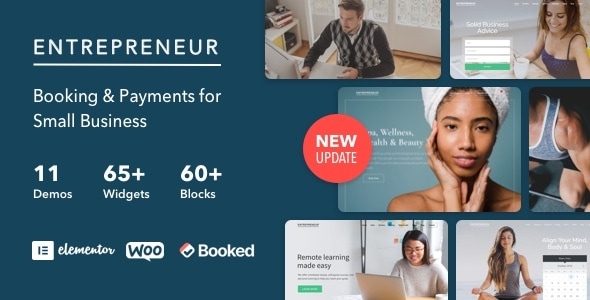 Entrepreneur v2.1 - Booking for Small Businesses