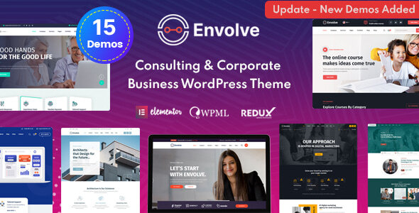 Envolve v1.3 - Consulting Business WordPress Theme