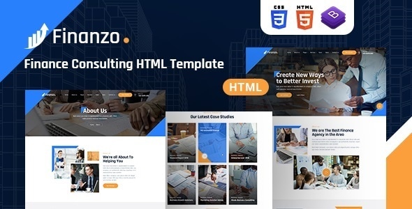 Finanzo - HTML Template