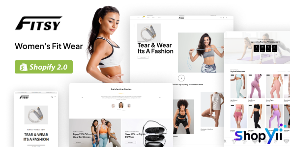 Fitsy v1.1 - Sports Fitness Clothing Shopify Theme