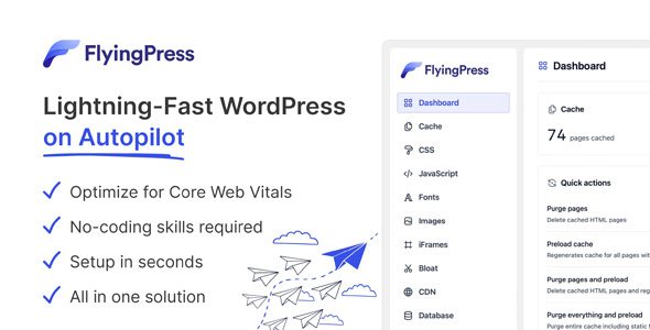 FlyingPress 5.0.0 – Lightning-Fast WordPress on Autopilot