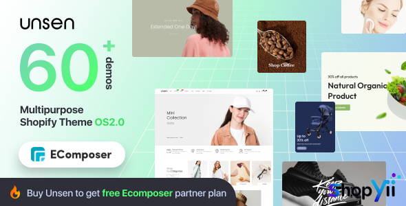 Unsen v1.6 - Multipurpose Shopify Theme OS2.0
