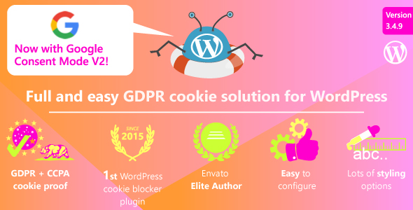 WeePie Cookie Allow v3.2.11 - Easy & Complete Cookie Consent